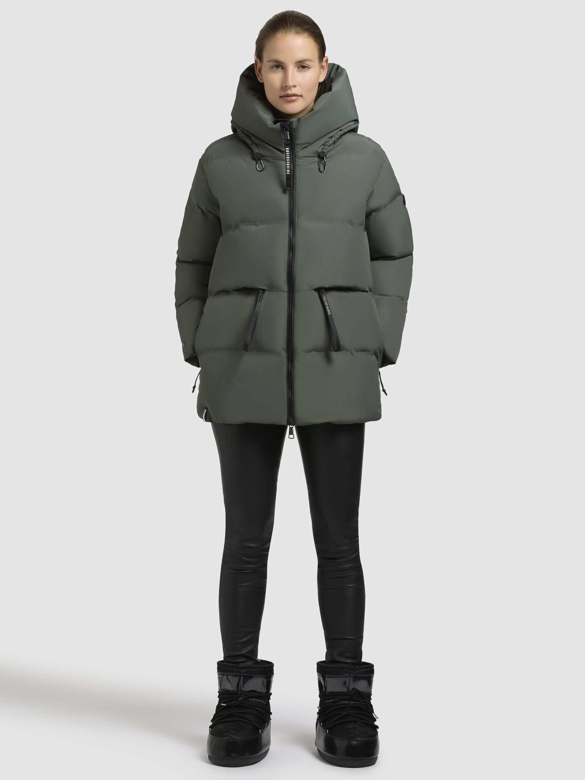 khujo-ellis-damen-steppjacke-graugr-n image 2