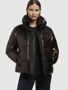 khujo-rinja-shiny-damen-jacke-dark-gray-regular-fit image 7