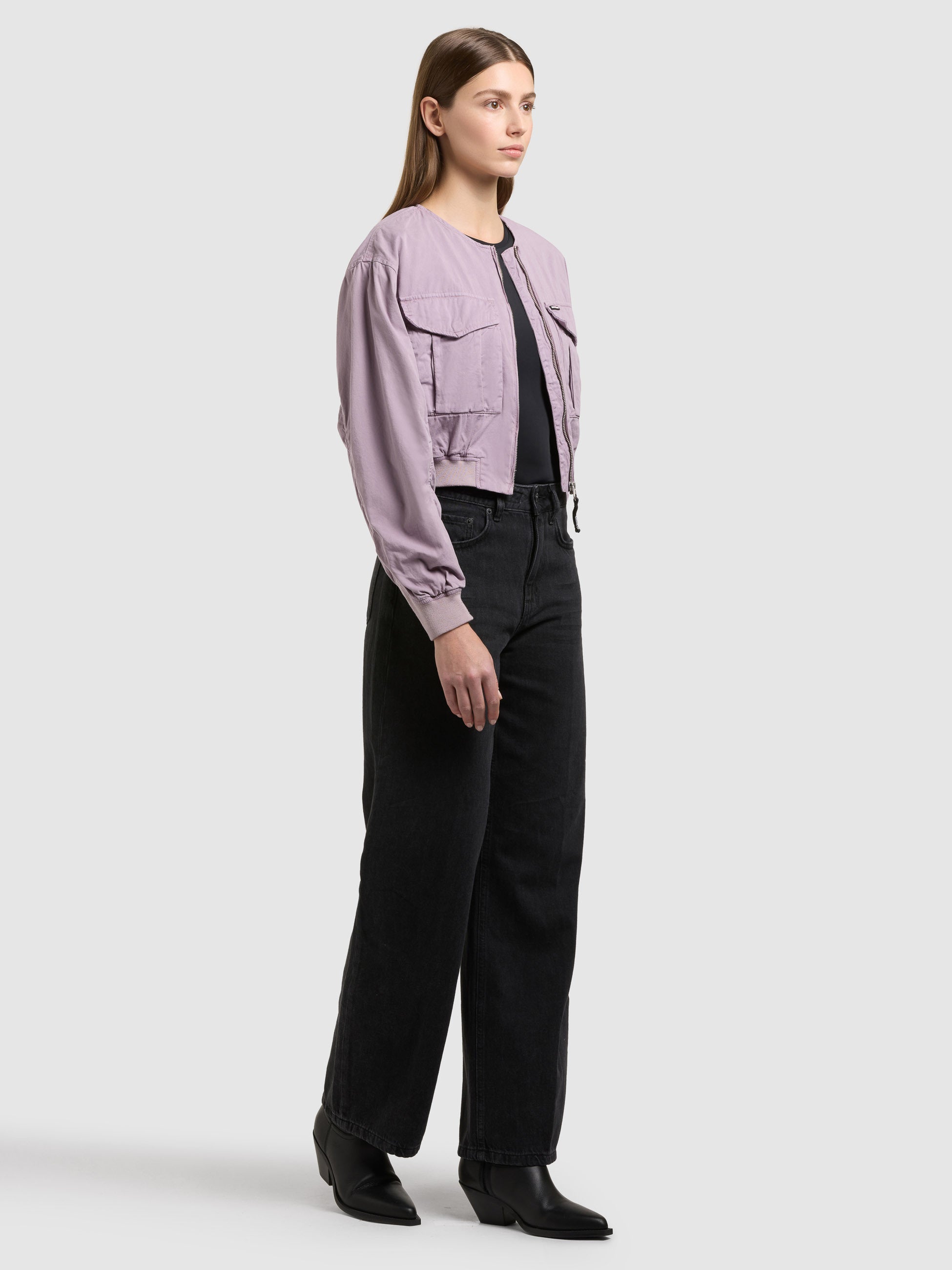 khujo-romy-damen-blousonjacke-violet image 6