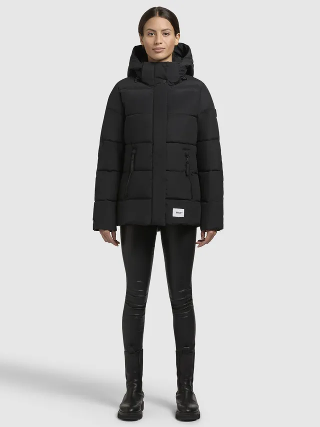 khujo-manc-damen-winterjacke-schwarz image 1