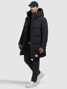 khujo-mantel-stank2-schwarz-damen-steppjacke-lang image 2