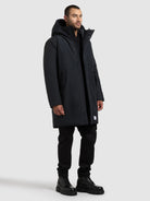 khujo-coat-fogg-port-blue-damen-parka-mantel image 6