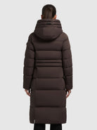 khujo-enakh-damen-steppmantel-moody-plum-slim-fit image 3