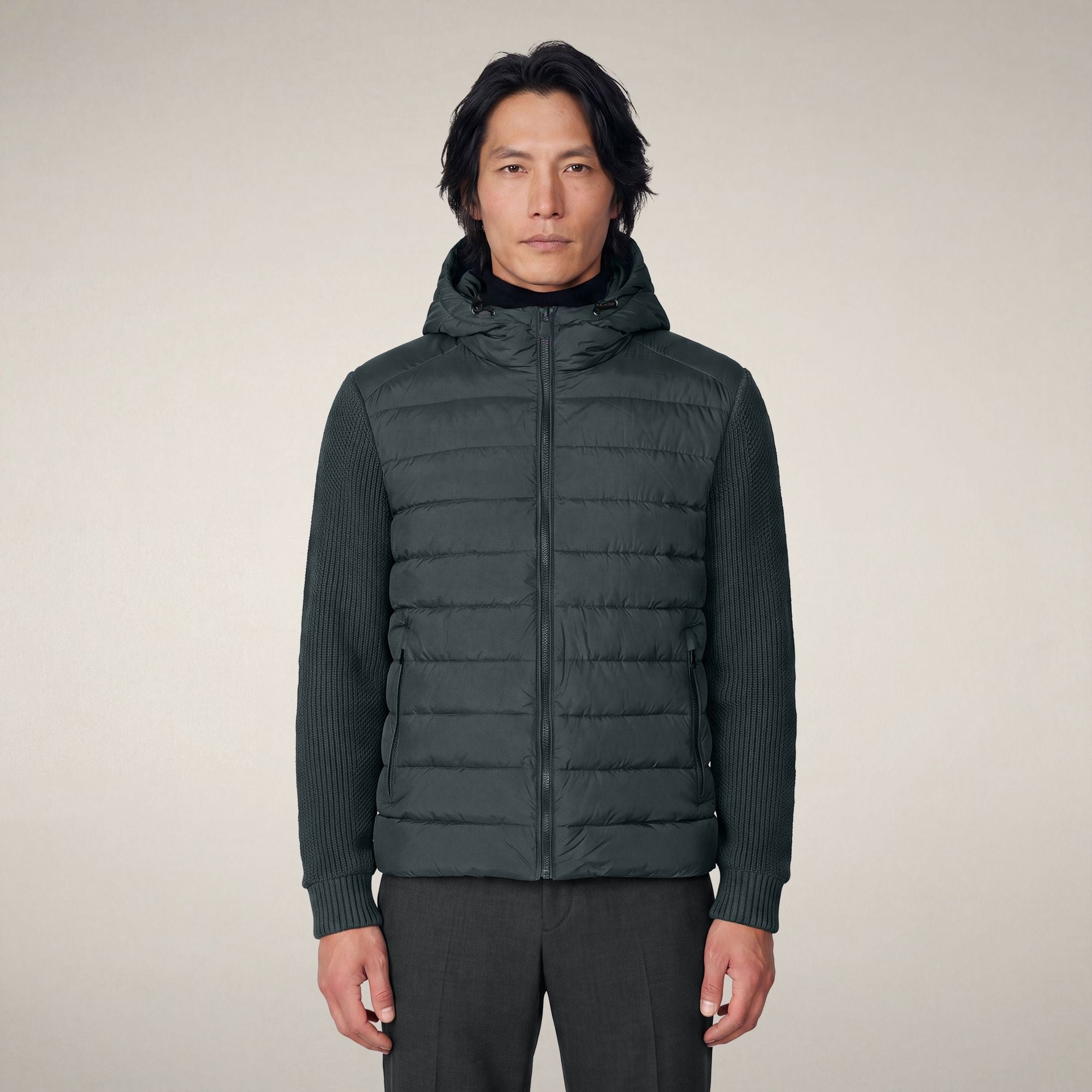 save-the-duck-fen-herren-jacke-verde-nero image 5