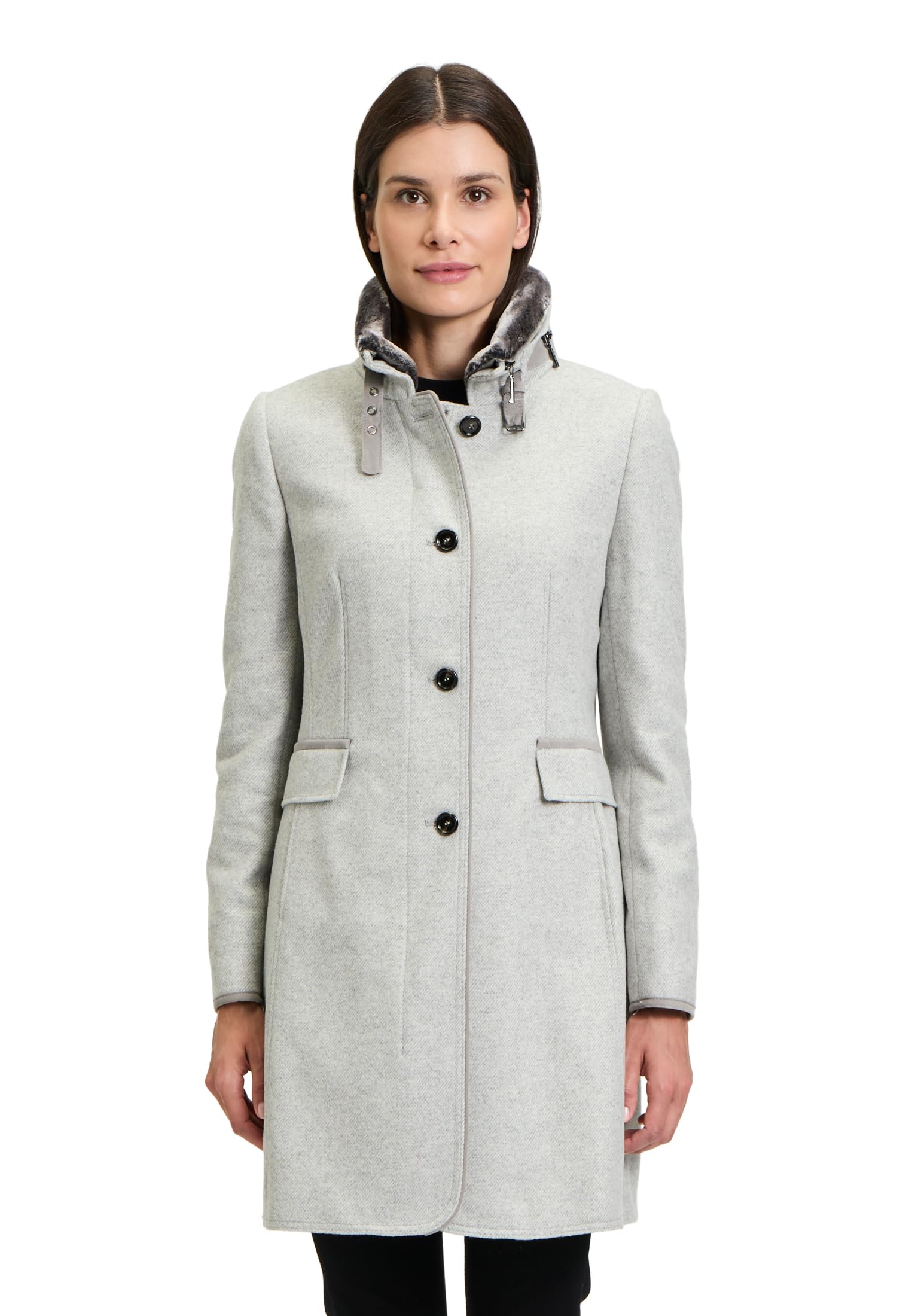 gil-bret-monaco-damen-wollmantel-mit-stehkragen-wollmischung-wattiertes-futter image 1