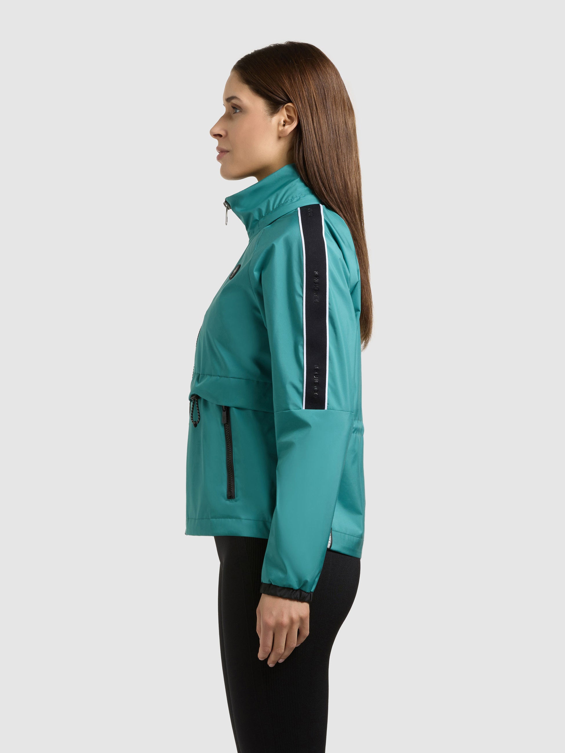 khujo-jacke-olia-north-sea-teal-damen-windbreaker-regenjacke image 5