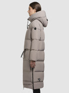 khujo-mantel-aroma-graubeige-wadenlanger-damen-steppmantel-regular-fit image 5