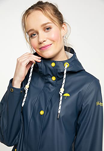 schmuddelwedda-damen-regenjacke-friesennerz-in-marine image 6