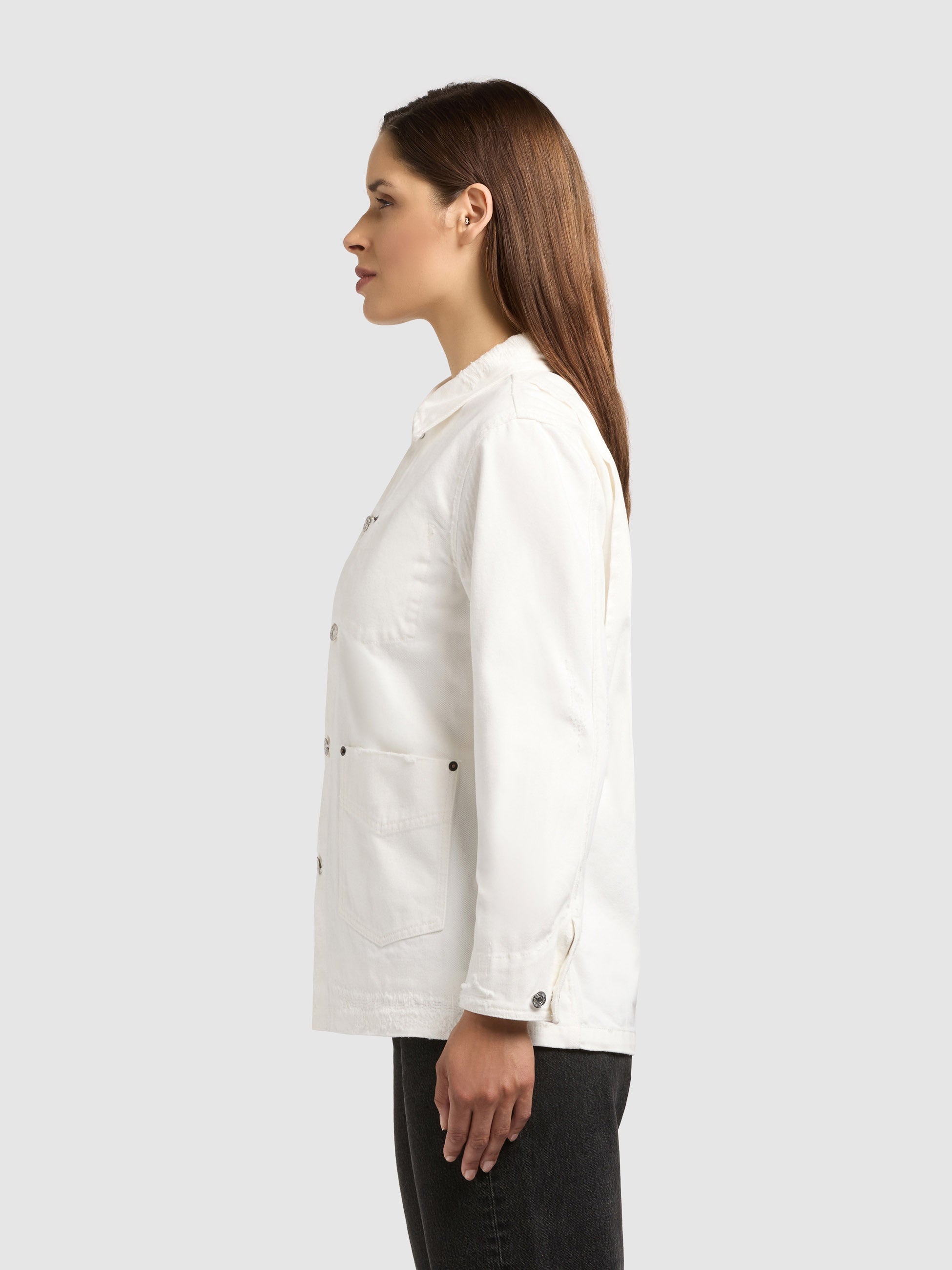 khujo-miria-damen-jeansjacke-off-white-hemdjacke-destroyed-look image 5