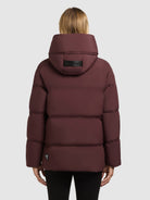 khujo-ellis-damen-steppjacke-moscato-red image 3