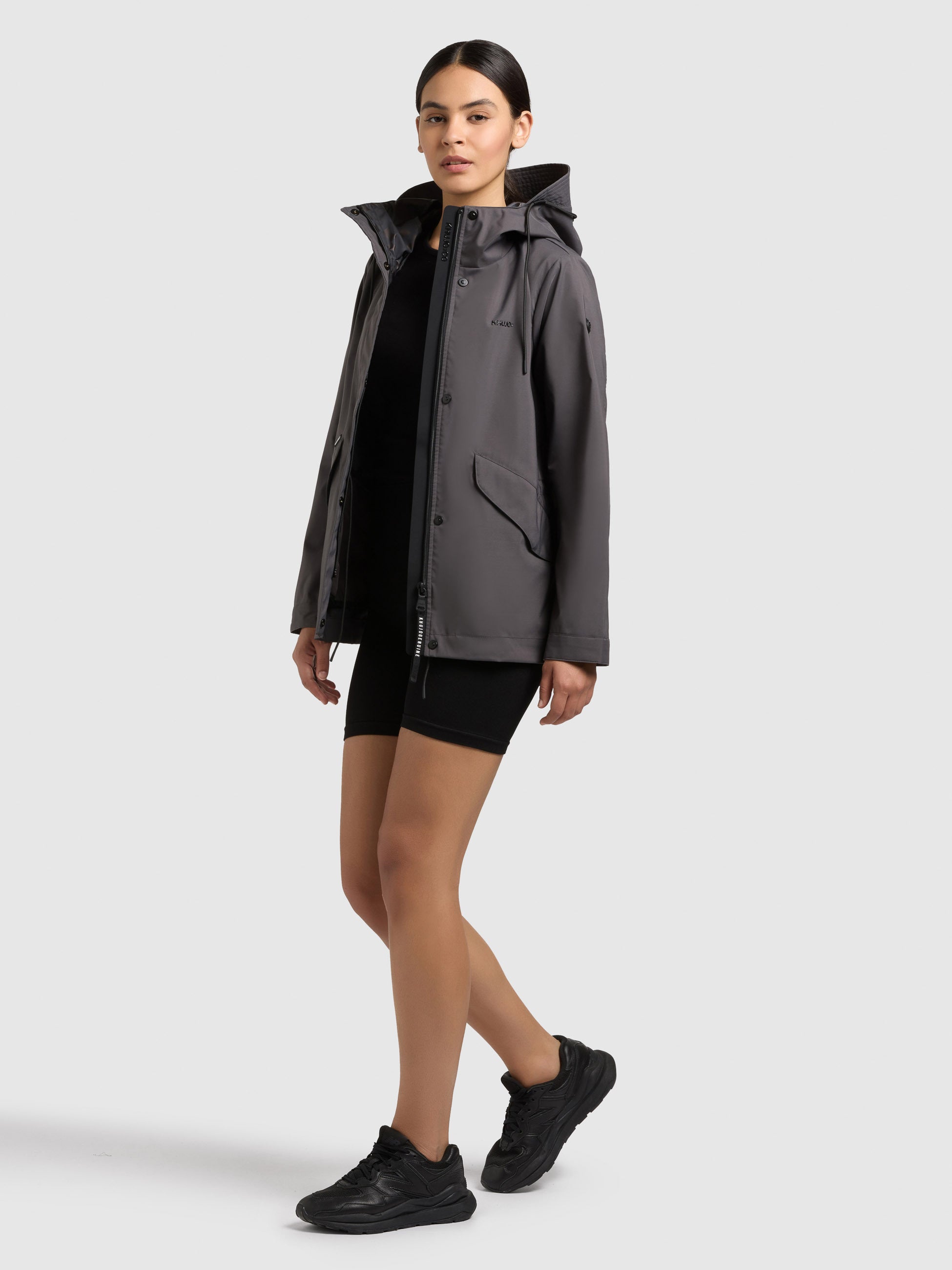 khujo-sang2-regenjacke-damen-slate-grey image 6