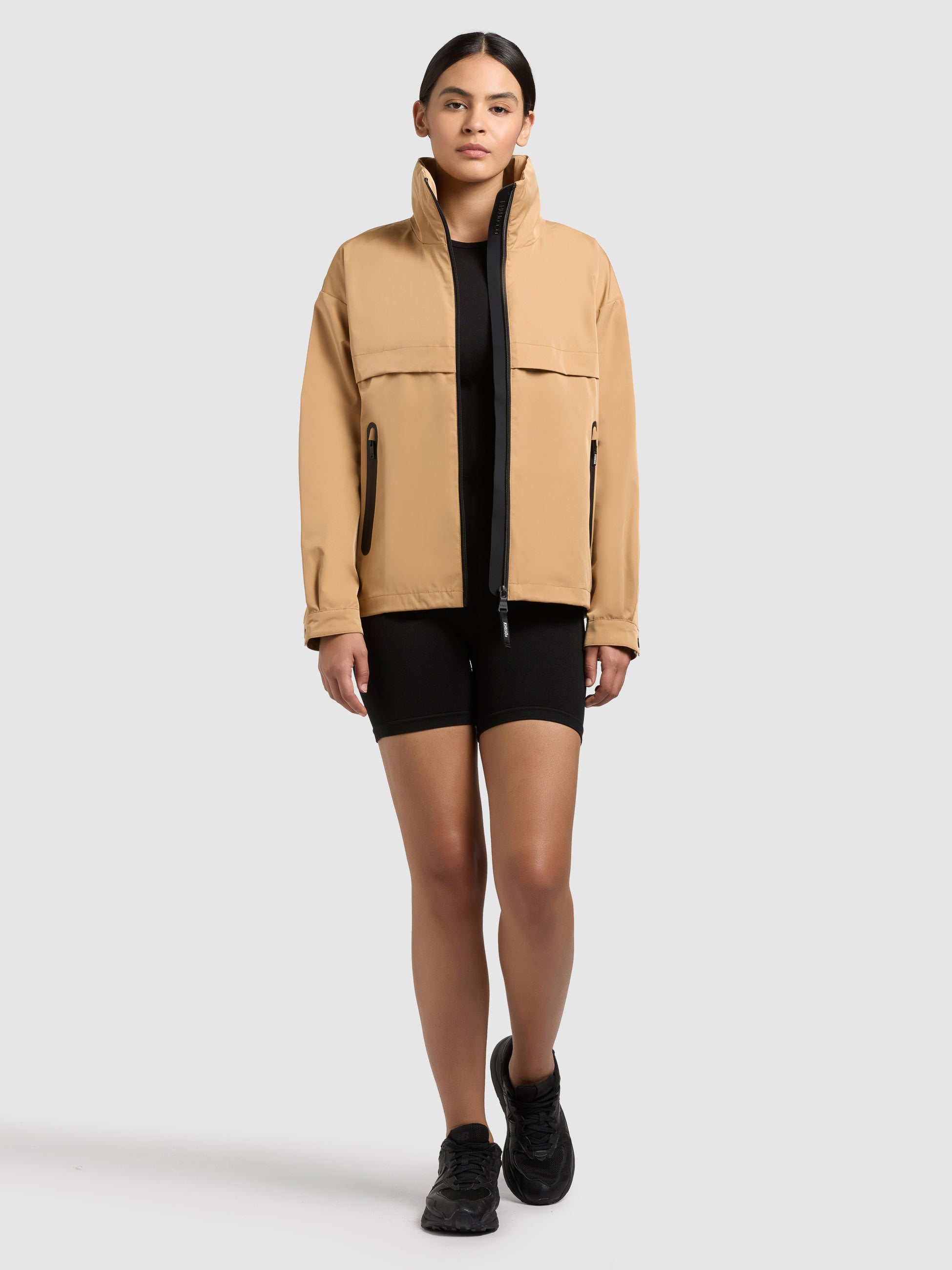 khujo-jacke-raibe2-damen-sommerjacke-camel image 5