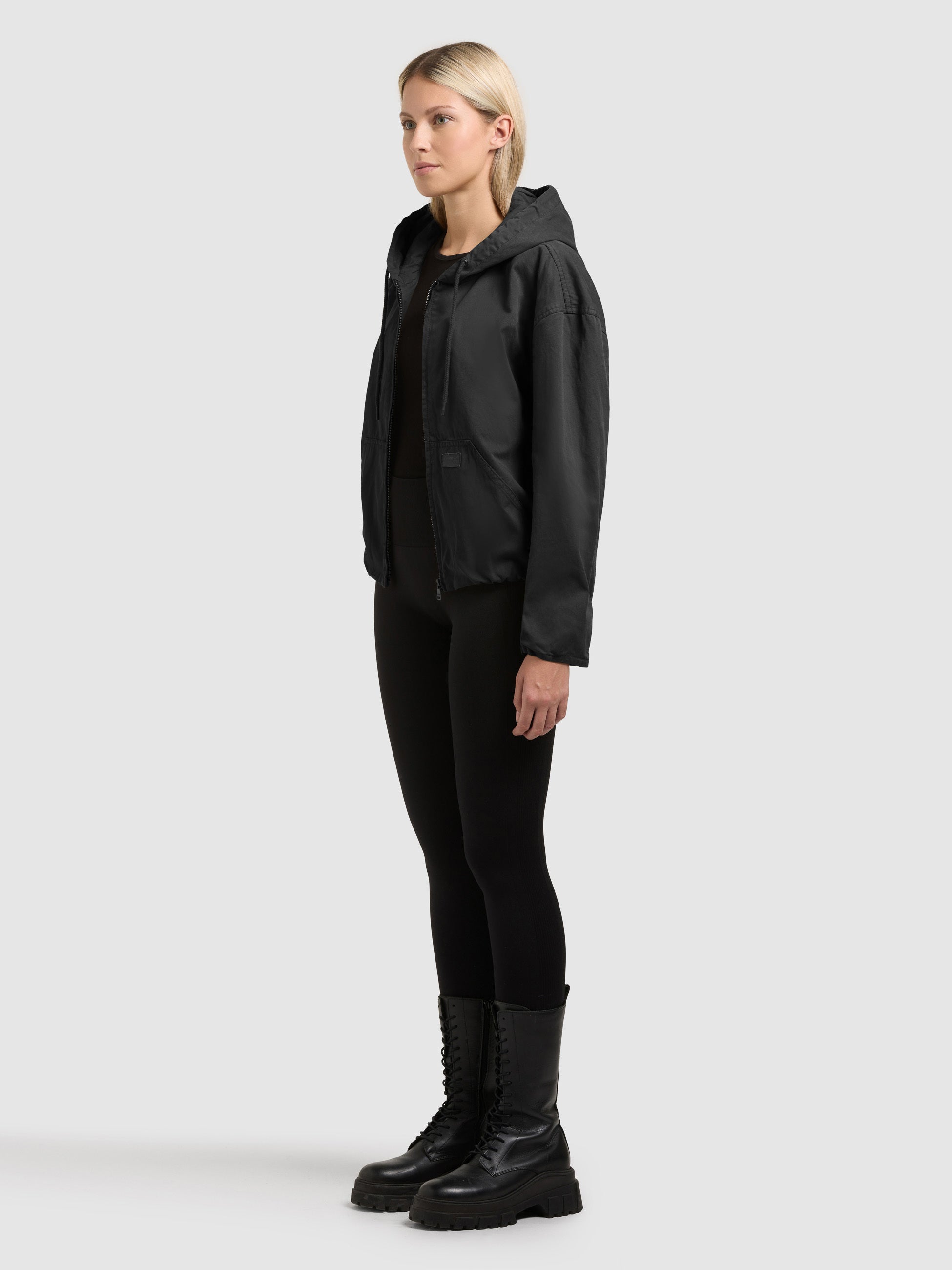 khujo-jacke-judy-black-blousonjacke-hoodie-jacke-f-r-damen image 5