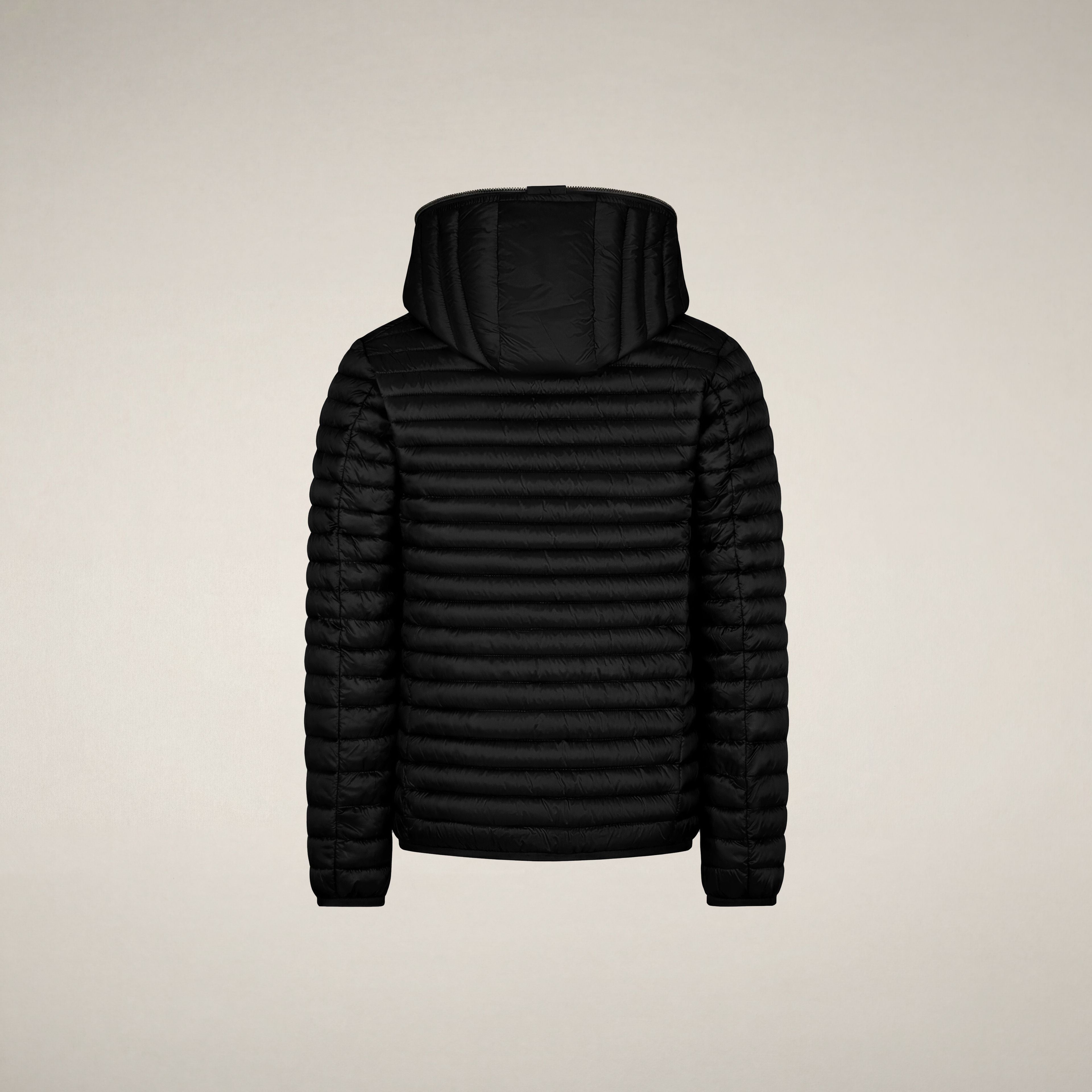 save-the-duck-rosy-m-dchen-pufferjacke-mit-kapuze-schwarz image 2