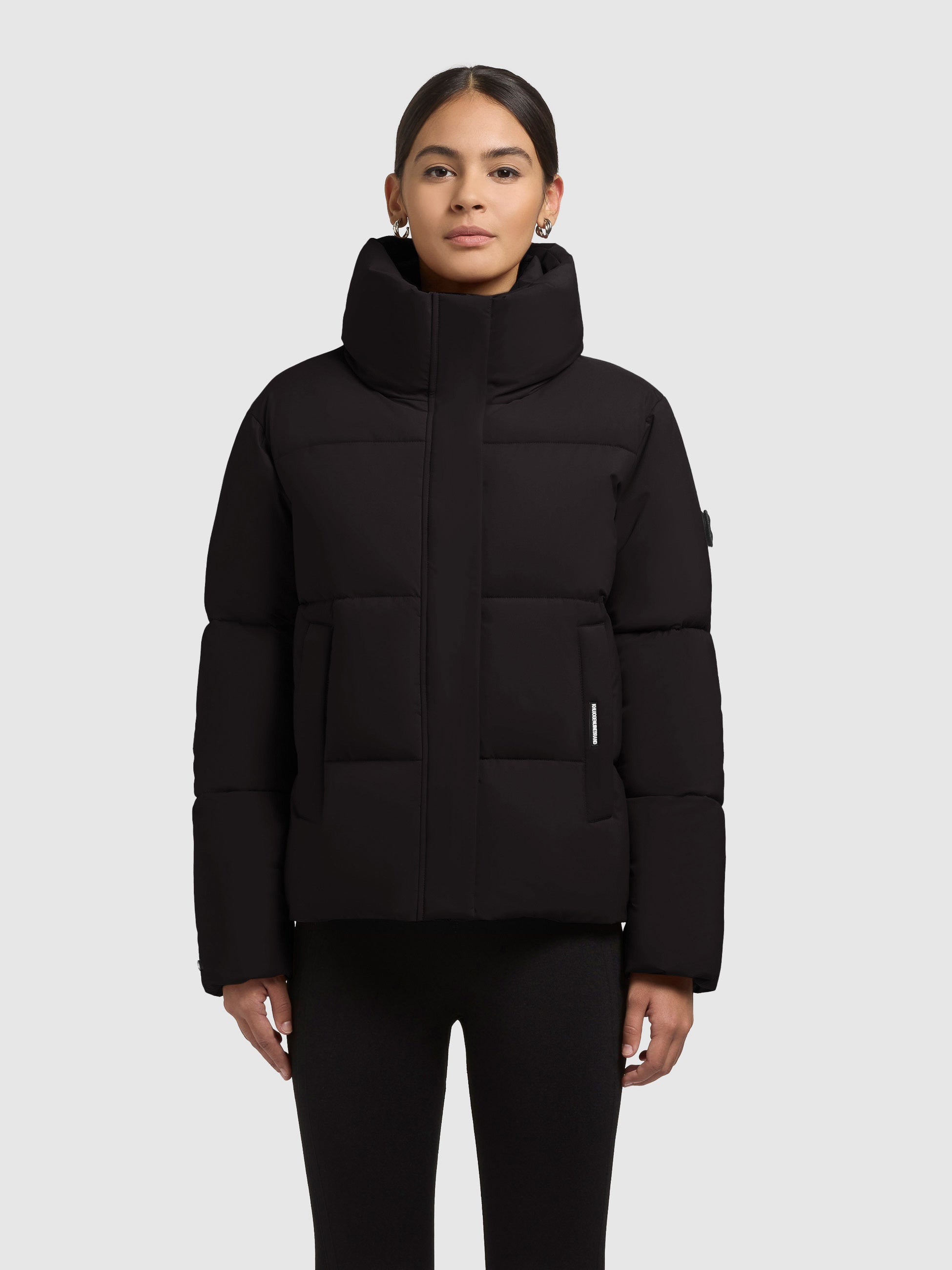 khujo-jacke-rinja2-matt-black-damen-steppjacke image 4