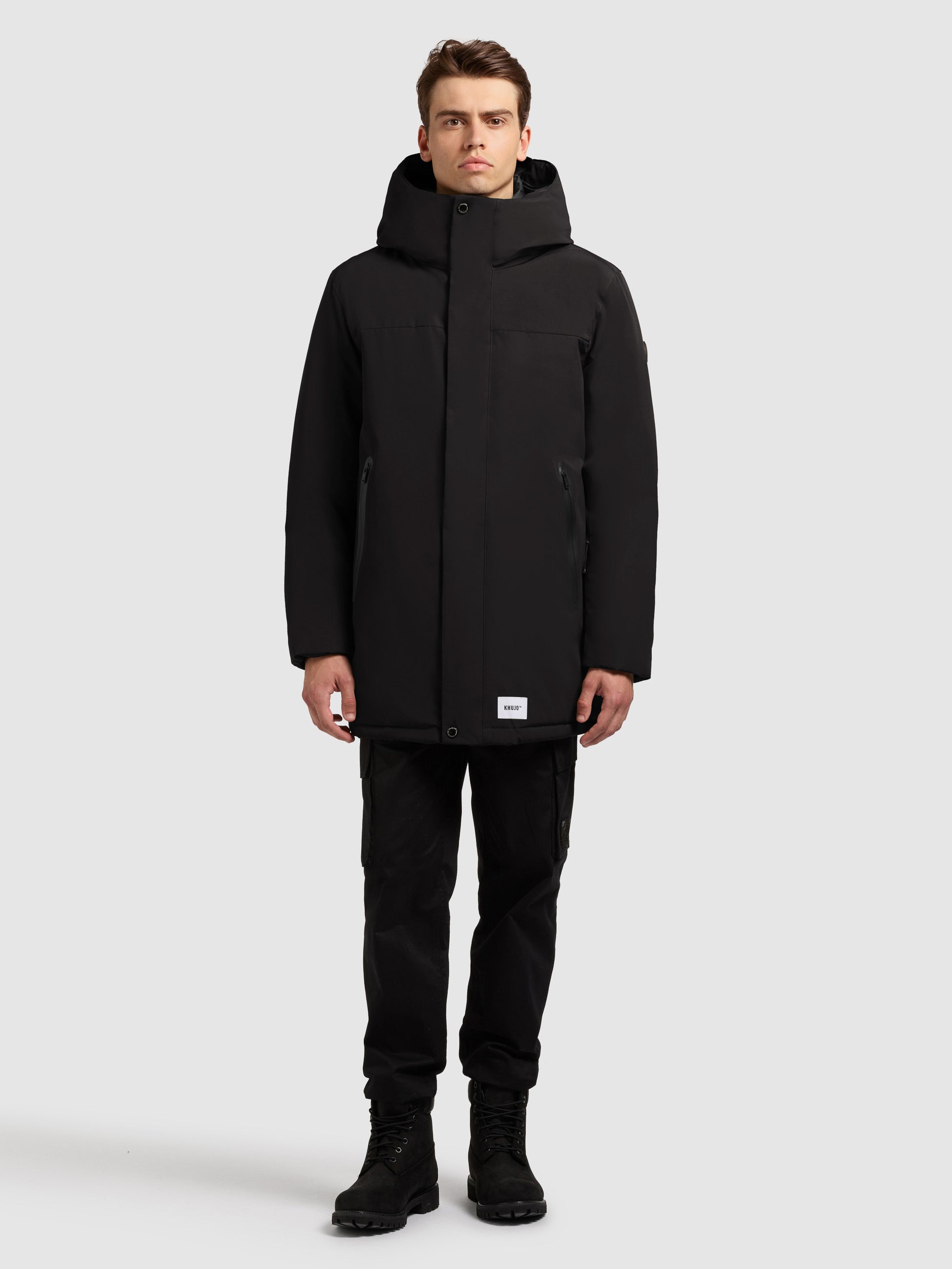 khujo-jacke-kann2-black-herren-parka-wattiert image 4