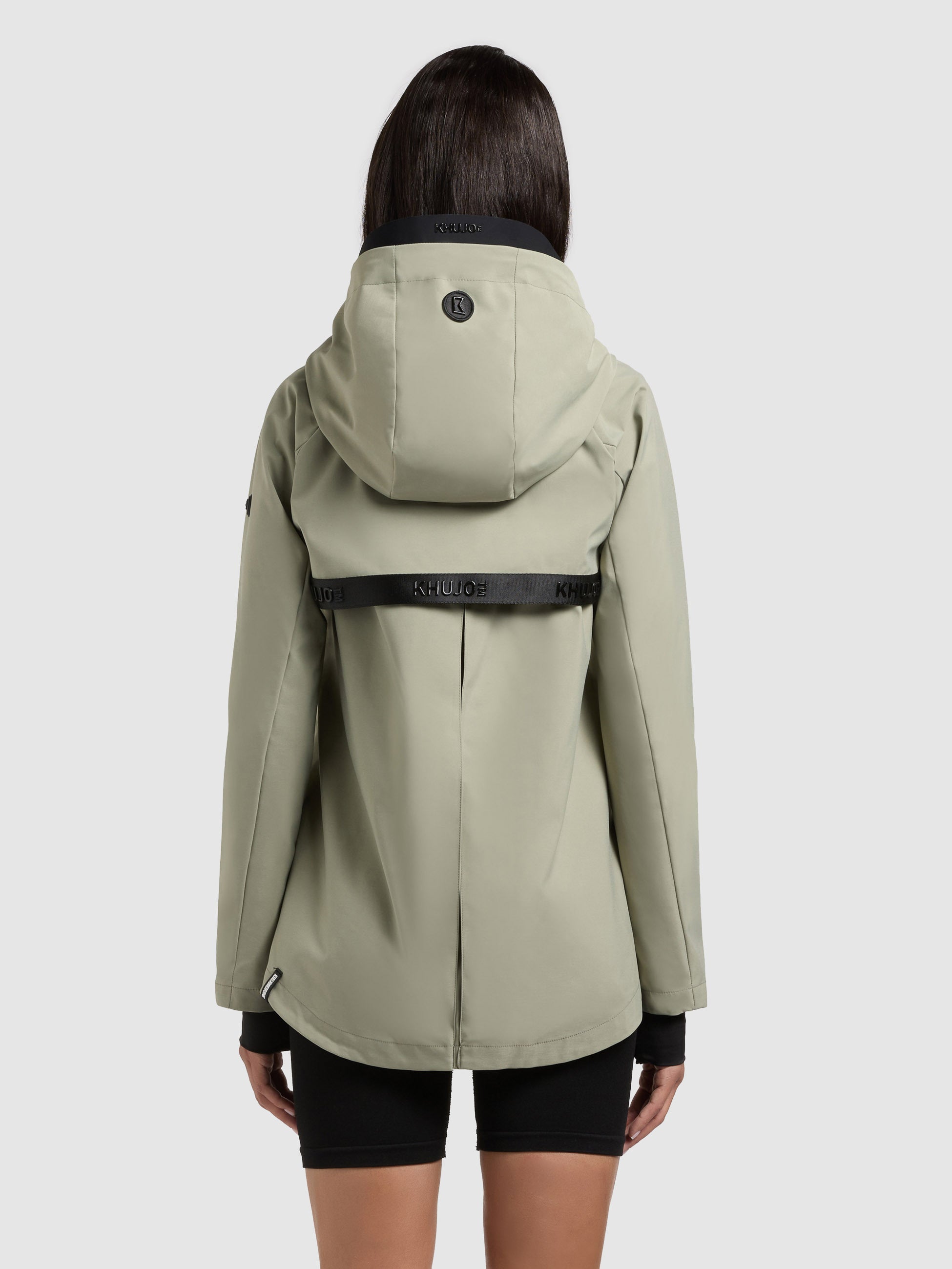 khujo-wrem-reet-green-damen-jacke-mit-kapuze-regenjacke-gr-n image 3