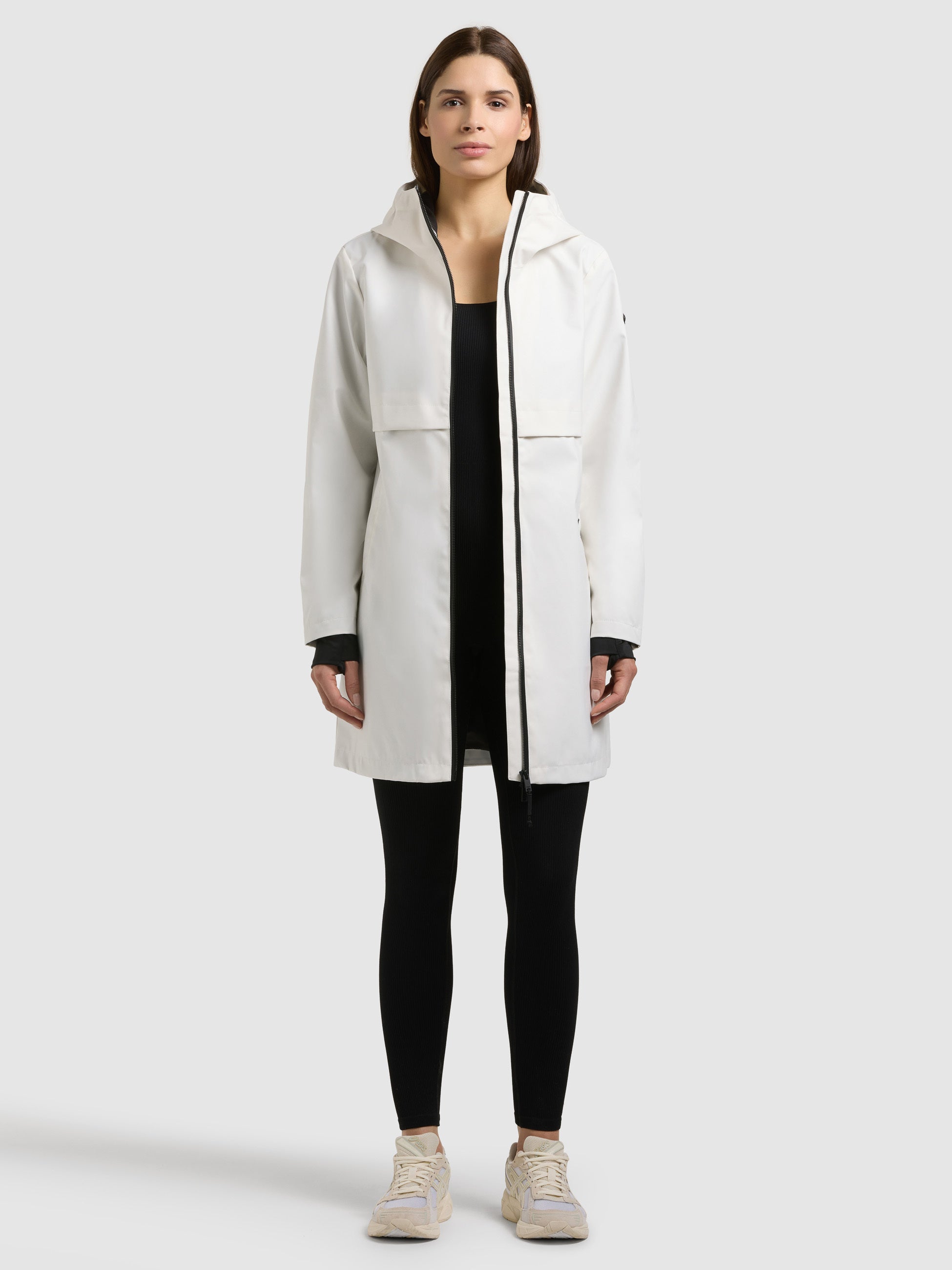 khujo-june-kurzmantel-off-white-damen-leicht image 6