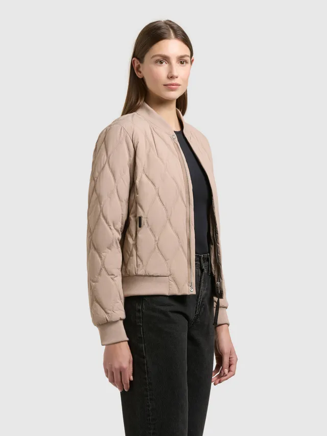 khujo-jacke-feen2-latte-beige-damen-steppjacke-regular-fit image 1
