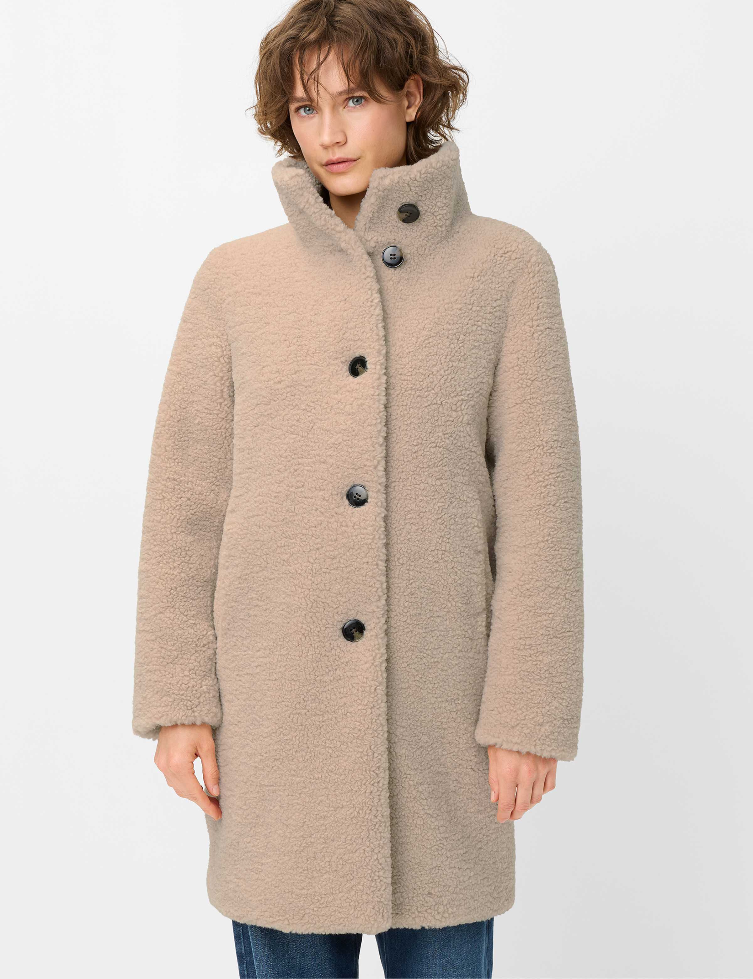fuchs-schmitt-kurzmantel-basel-damen-teddy-kurzmantel-mit-stehkragen image 1