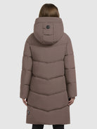 khujo-mantel-graya-dunkel-taupe-regular-fit-kurzmantel-mit-kapuze image 3