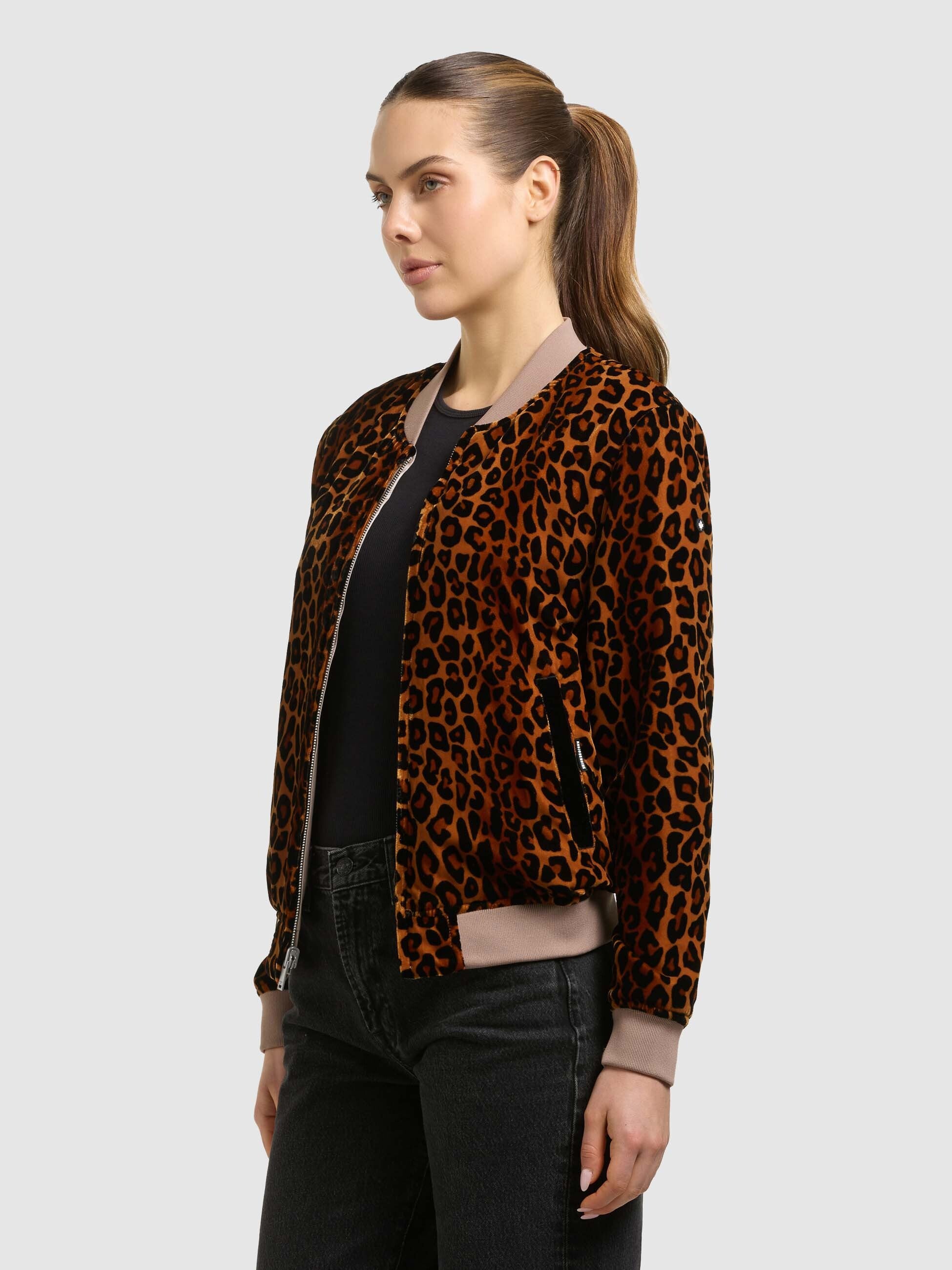 khujo-wendejacke-ruby-damen-blouson-latte-beige-leo image 8