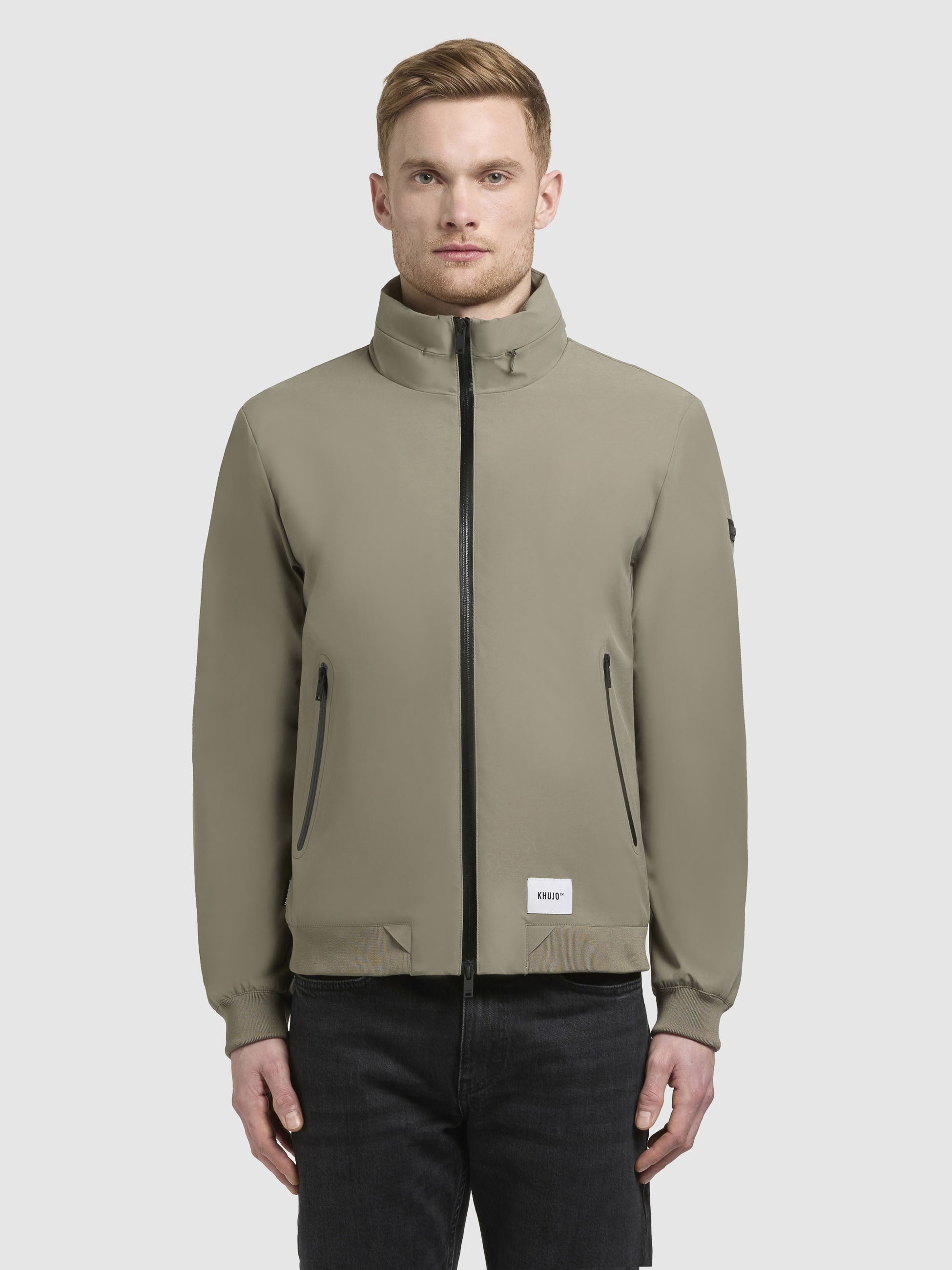 khujo-jacke-kayo-graugr-n-h-ftlange-bomber-sommerjacke-mit-verstaubarer-kapuze image 4
