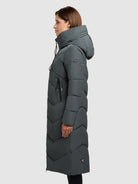 khujo-coat-linari-foam-green-wadenlanger-steppmantel-damen-mit-kapuze image 5