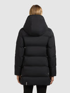 khujo-tanare3-damen-steppjacke-black-regular-fit-mit-kapuze image 3