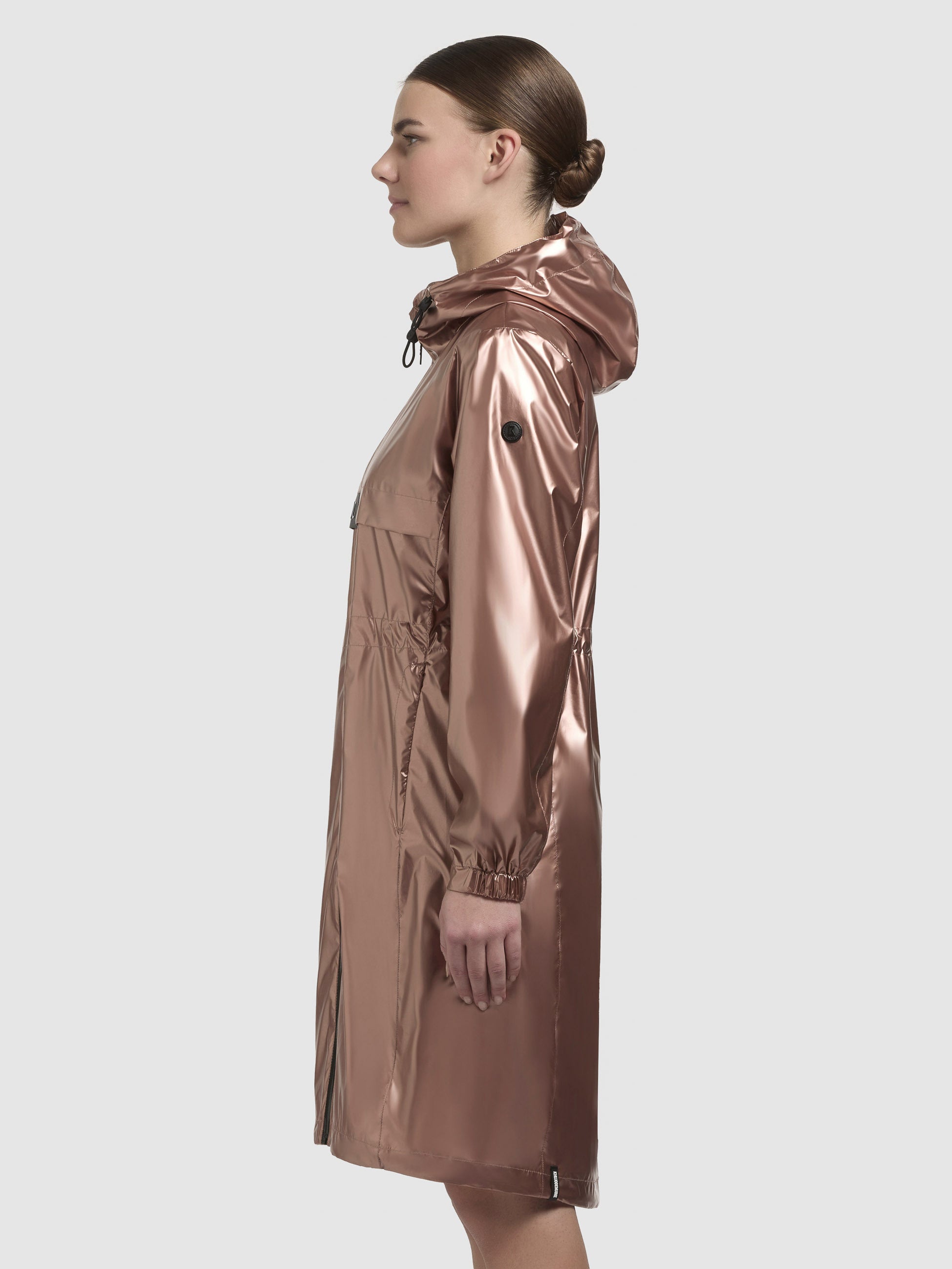 khujo-mantel-phoebe-damen-knielanger-kurzmantel-in-rosa-metallic image 5