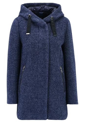 gil-bret-giulia-damen-wolljacke-mit-kapuze-moonlight-blue-melange-gr-44 image 8