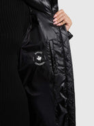 khujo-coat-tonia-black-gl-nzender-damen-steppmantel-loose-fit image 8