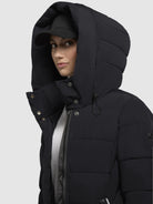 khujo-sensy-mantel-schwarz-wadenlang-regular-fit image 7