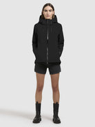 khujo-jacke-woom-black-damen-regenjacke image 6