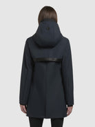 khujo-jacke-izaf3-dunkelblau-wasserabweisende-damen-regenjacke-mit-kapuze image 3