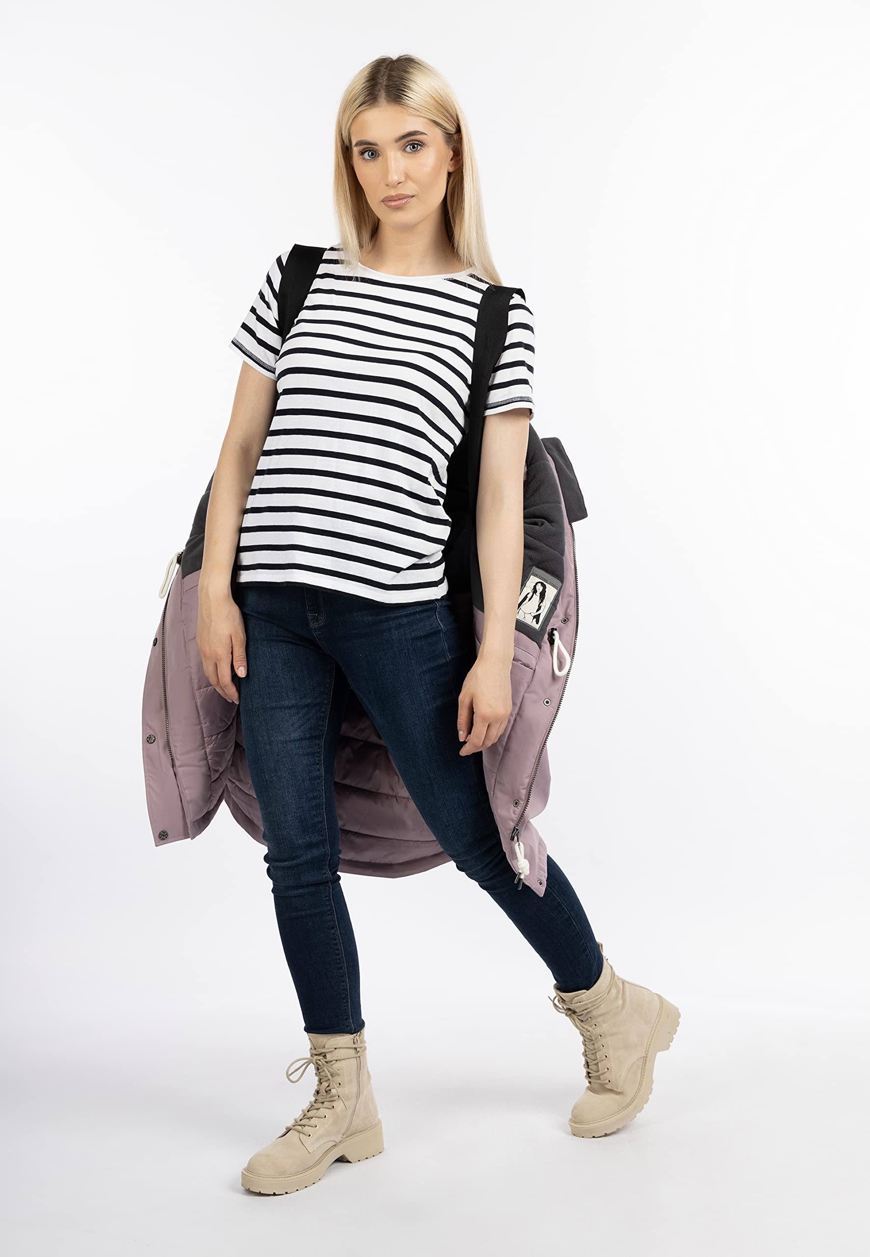 schmuddelwedda-damen-winterparka-gef-tterter-parka-f-r-stadt-und-outdoor image 2