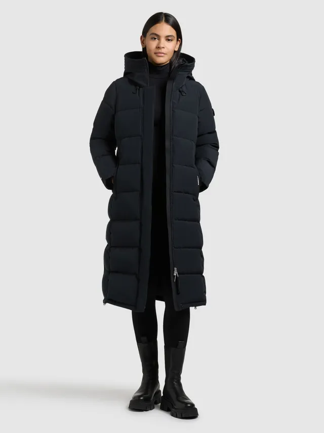khujo-coat-devion2-steppmantel-port-blue image 1