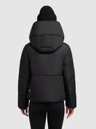 khujo-jacke-audrey-matt-black-damen-steppjacke image 3