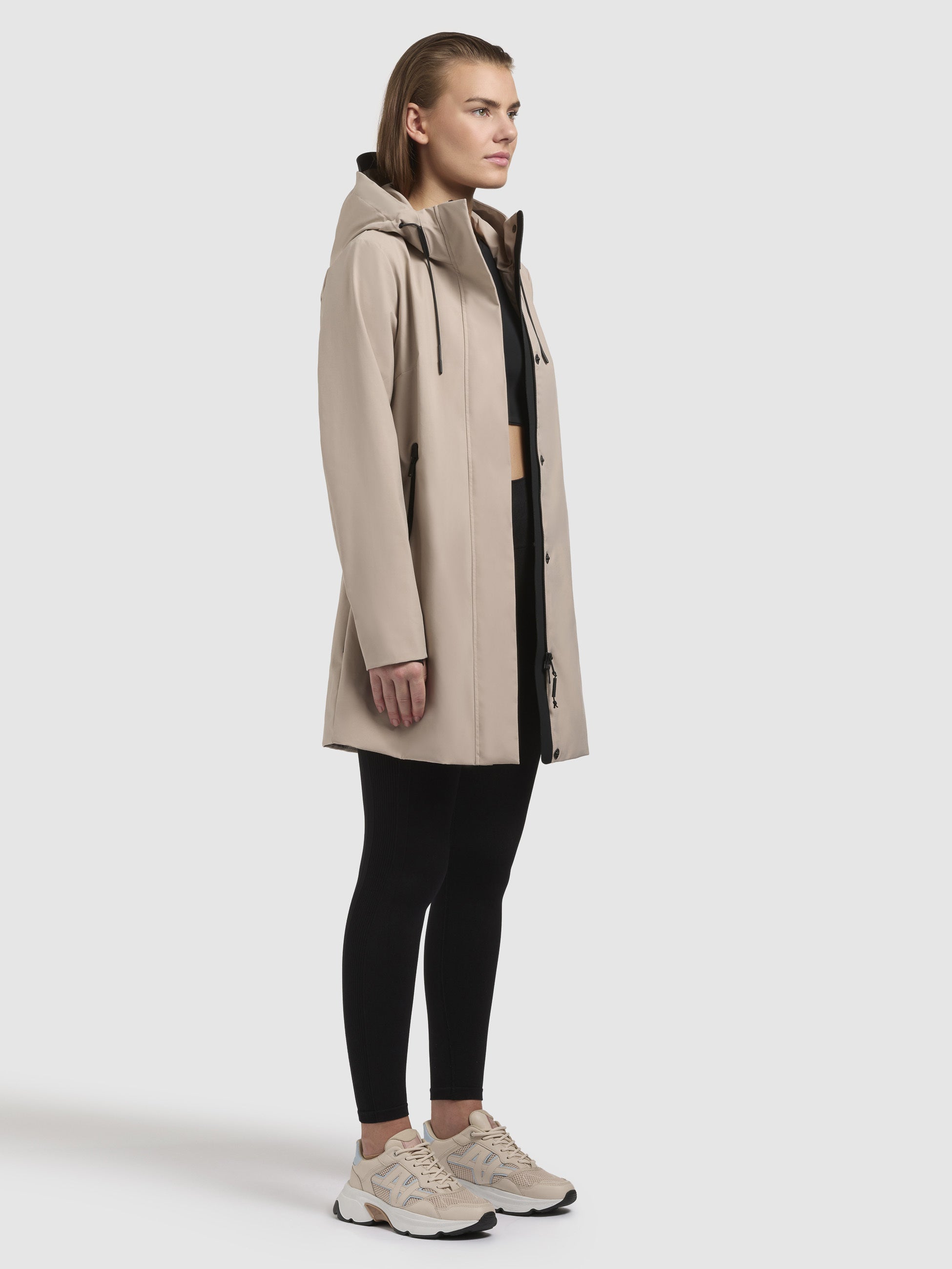khujo-jacke-izaf3-damen-sommerjacke-beige image 6