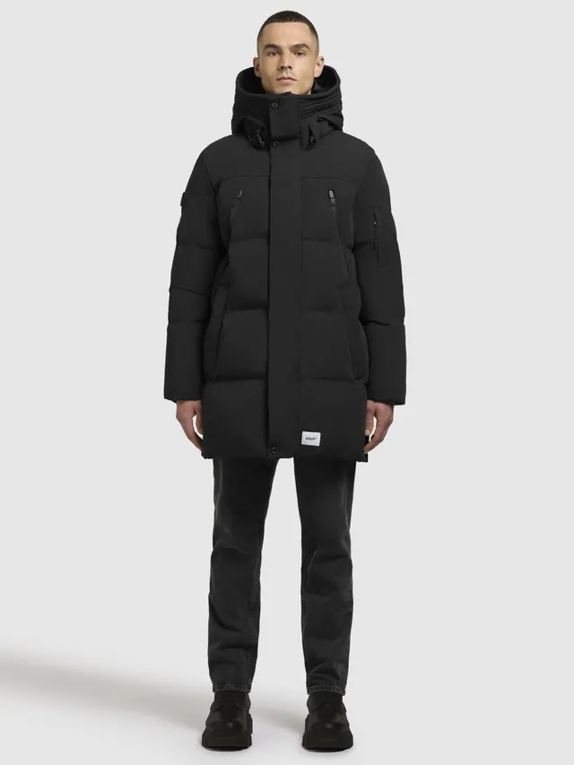 khujo-doyle-jacke-schwarz-damen-steppparka-regular-fit image 1