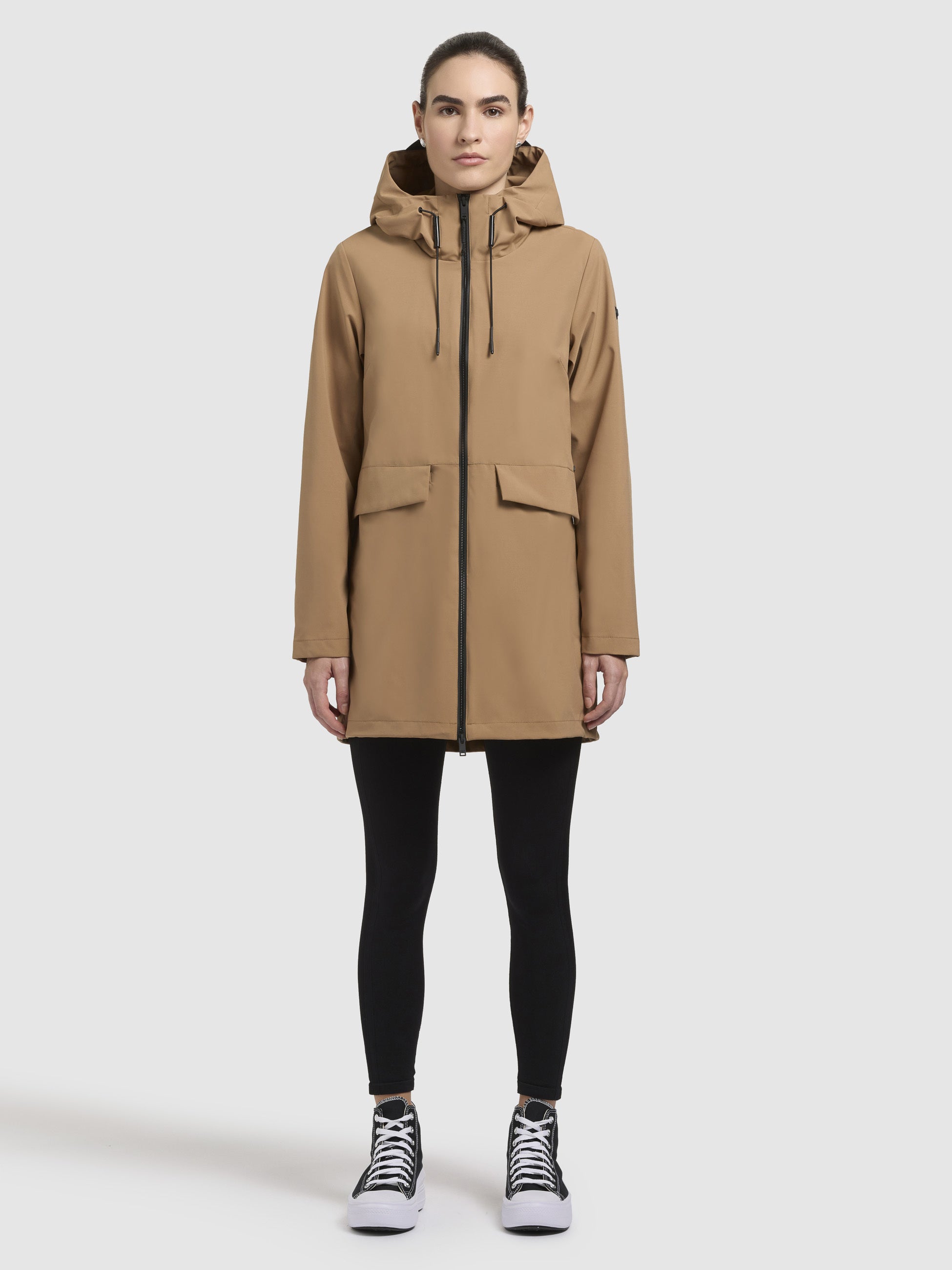 khujo-jacke-yoni-damen-kapuzenjacke-kamel image 6