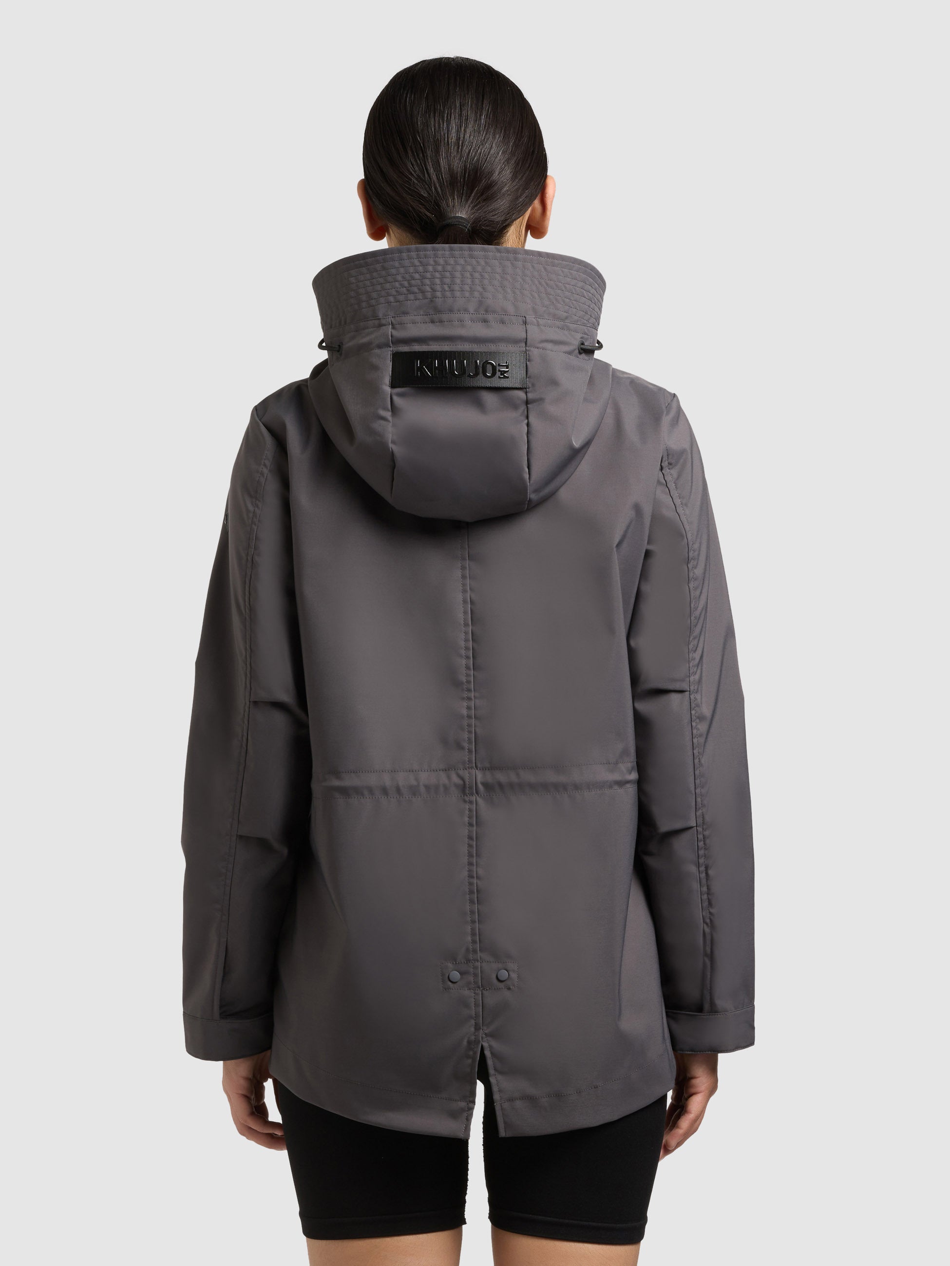 khujo-sang2-regenjacke-damen-slate-grey image 3