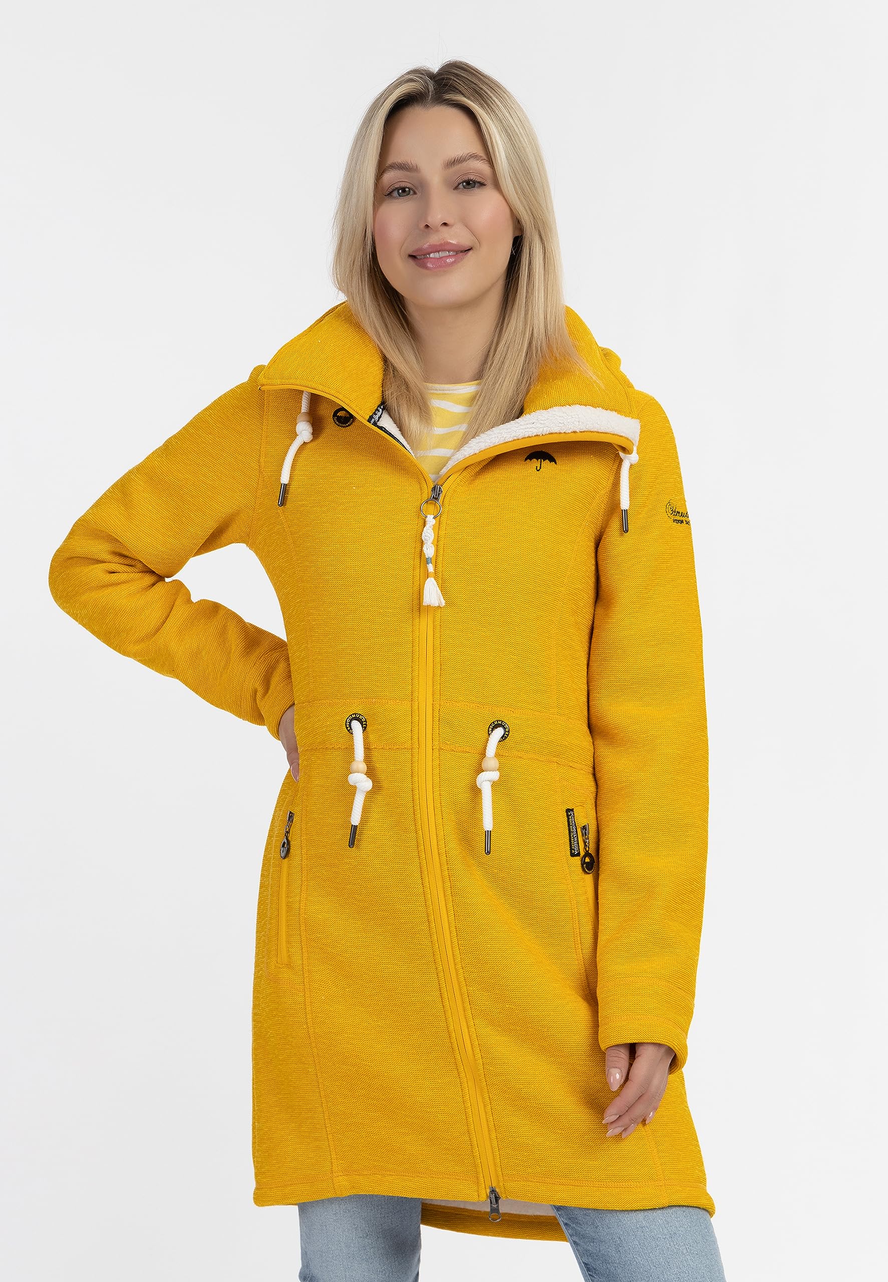 schmuddelwedda-damen-strickfleecejacke-mit-teddyfell image 5