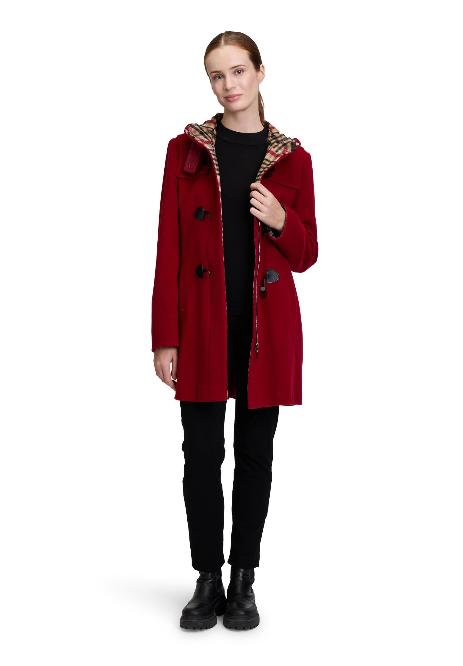 gil-bret-damen-dublin-dufflecoat-jacke-mit-knebelverschluss-und-kapuze-wollvelou image 4