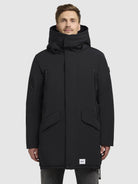khujo-mantel-larc-schwarz-damen-parka image 4