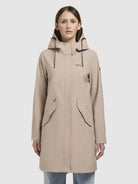 khujo-mantel-elea-beige-regular-fit-regenmantel-damen image 4