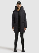 khujo-mantel-phia-dunkelgrau-wattierter-wintermantel-loose-fit image 6
