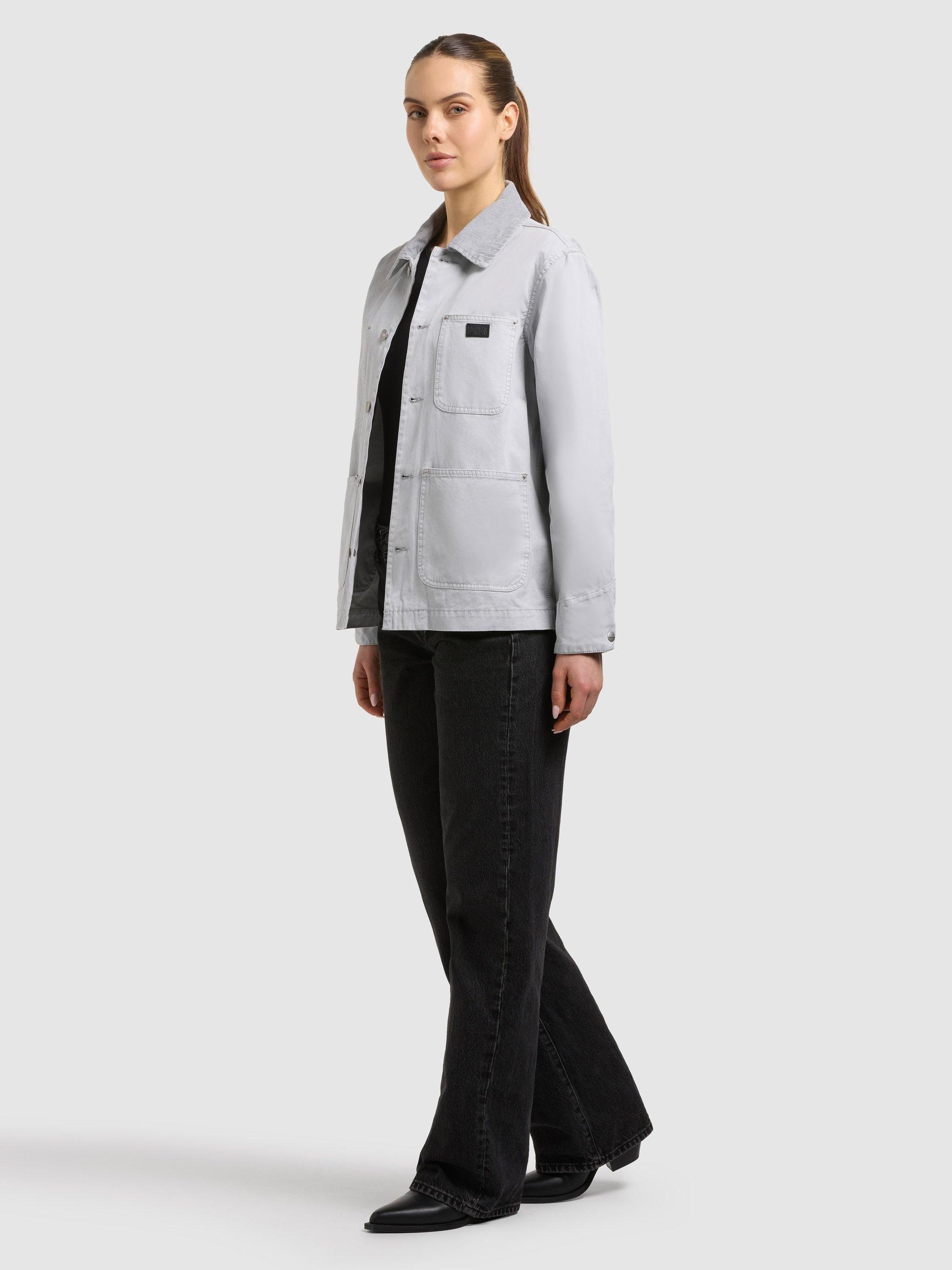 khujo-jacke-suzy-light-grey-fieldjacket-aus-baumwoll-twill-f-r-damen image 6