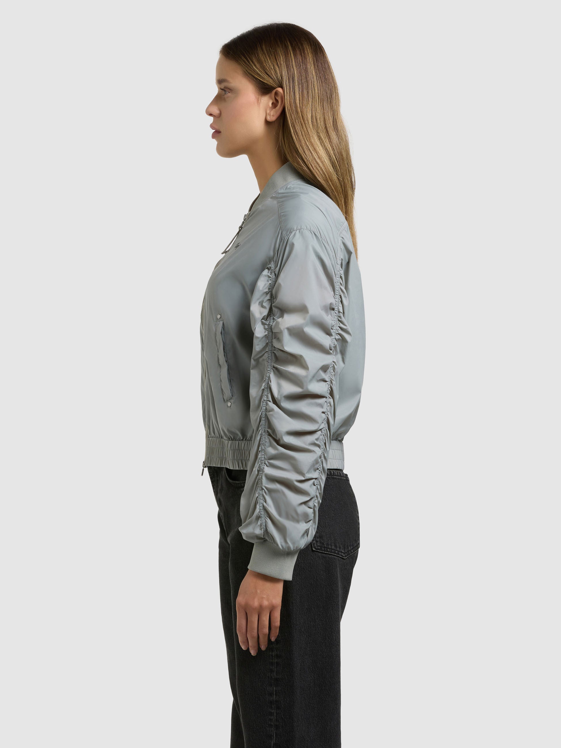 khujo-jacke-tuvay-cloud-green-blouson-bomberjacke-damen image 4