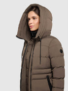 khujo-jacke-matla-damen-steppjacke-dull-green-slim-fit image 7